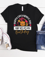 Happy Groundhog Day And Yes Its My Birthday T Shirt Unisex Standard T-Shirt black s